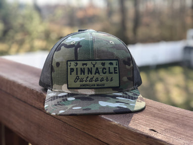 Military Camo Pinnacle Outdoors Hat